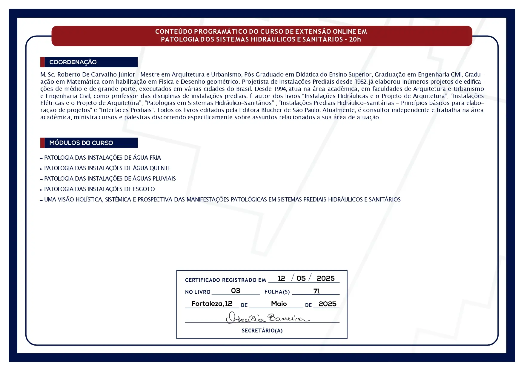 Certificado Charles Soares de Sousa - Página 2